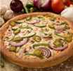 Vegetarian Hot Pizza